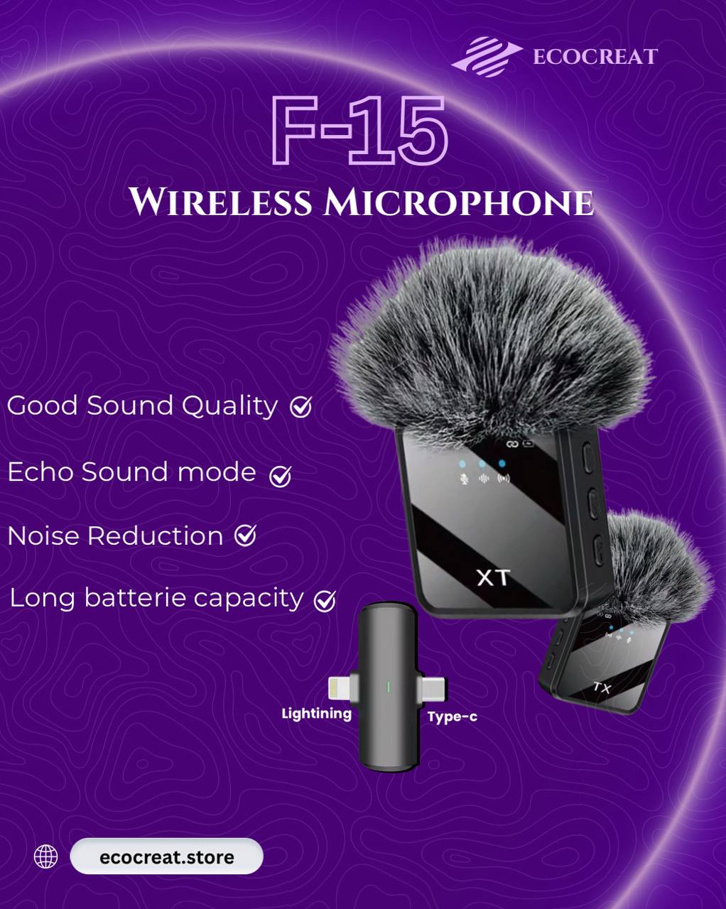F15 Wireless Mic - Image 2